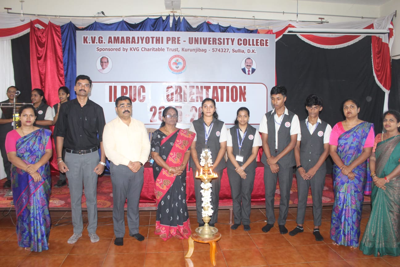 ORIENTATION FOR II PU STUDENTS 2025-26